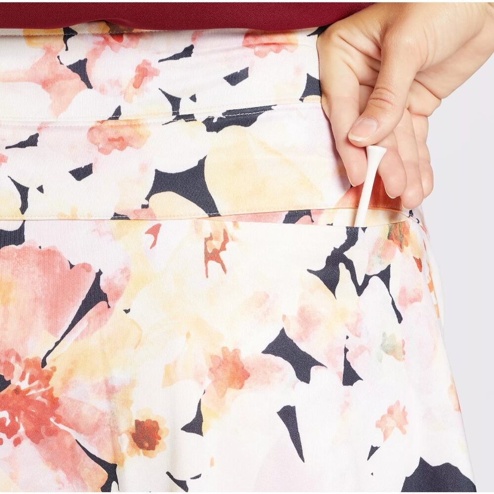 NWT Lady Hagen Women's 16" Flounce Golf Skort - watercolor floral - XS - Picture 5 of 9